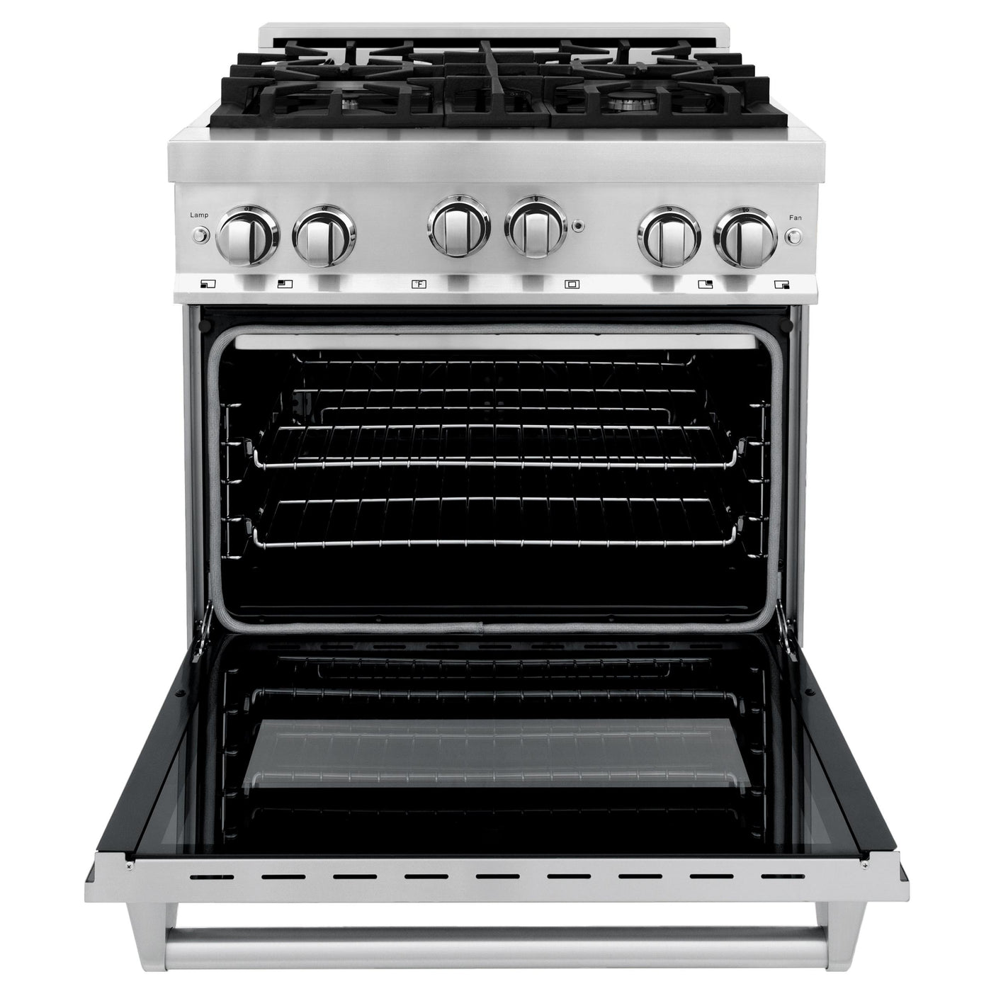 ZLINE 30" 4.0 cu. ft. Range with Gas Stove and Gas Oven in Stainless Steel (RG30) [Color: Stainless Steel]