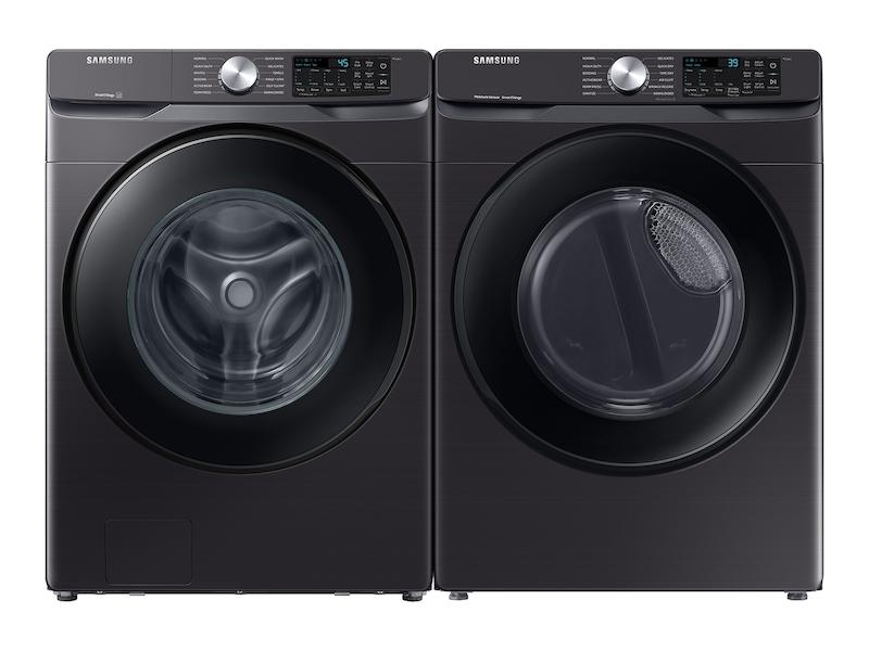 7.5 cu. ft. Smart Electric Dryer with Sensor Dry in Brushed Black