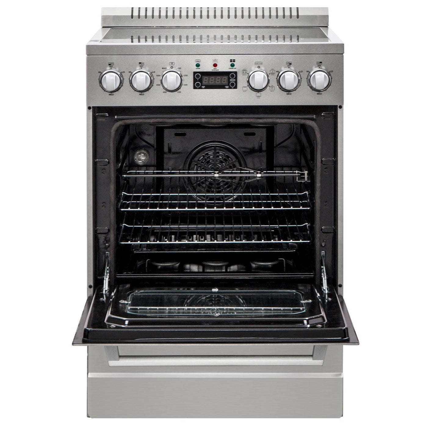 Avanti ELITE Series 24" Electric Range Oven - Stainless Steel / 2.3 cu. ft.