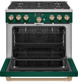 Café™ 36" Smart Dual-Fuel Commercial-Style Range with 6 Burners (Natural Gas)