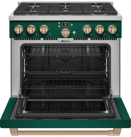 Café™ 36" Smart Dual-Fuel Commercial-Style Range with 6 Burners (Natural Gas)