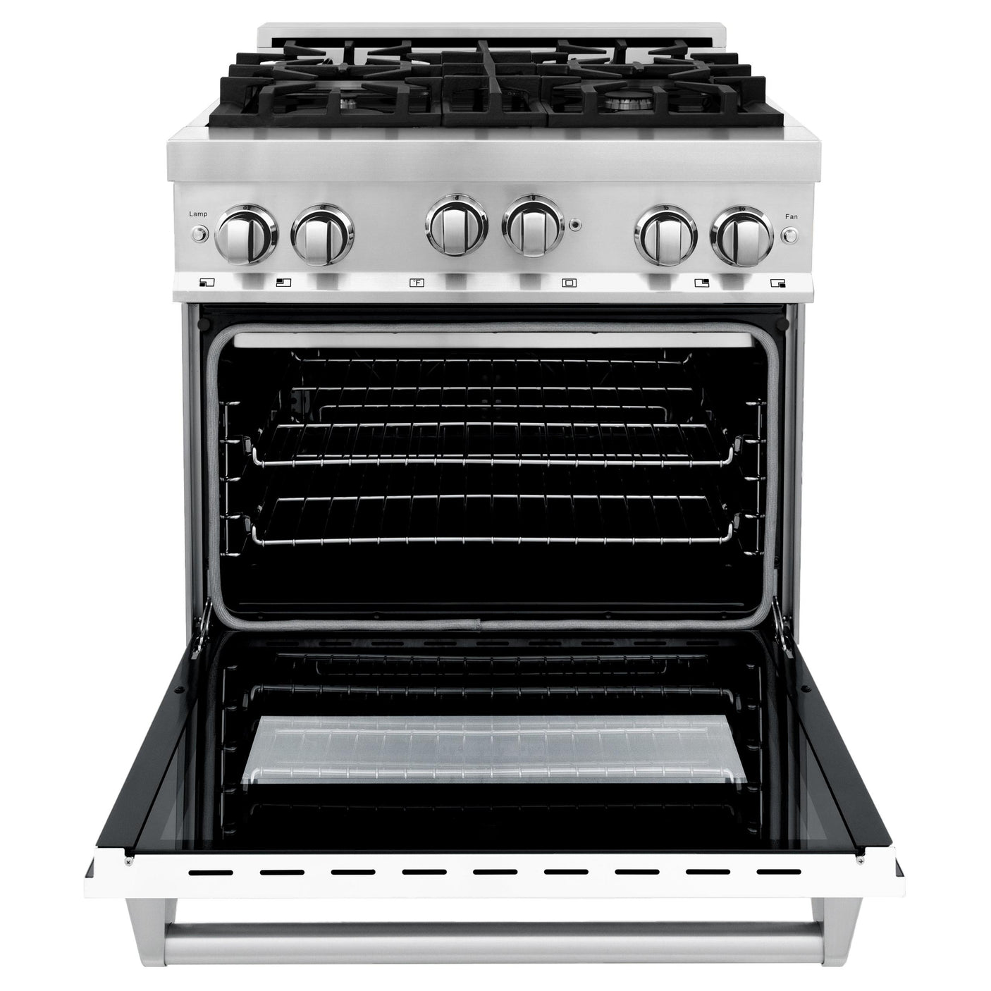 ZLINE 30" 4.0 cu. ft. Range with Gas Stove and Gas Oven in Stainless Steel (RG30) [Color: Stainless Steel]