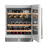 Built-under multi-temperature wine fridge