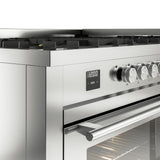 Professional Plus II 60 Inch Dual Fuel Liquid Propane Freestanding Range in Stainless Steel with Trim