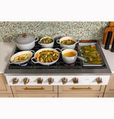 Café™ 48" Commercial-Style Gas Rangetop with 6 Burners and Integrated Griddle (Natural Gas)