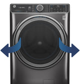 GE® ENERGY STAR 4.8 cu. ft. Capacity Smart Front Load ® Washer with UltraFresh Vent System with OdorBlock™ and Sanitize w/Oxi