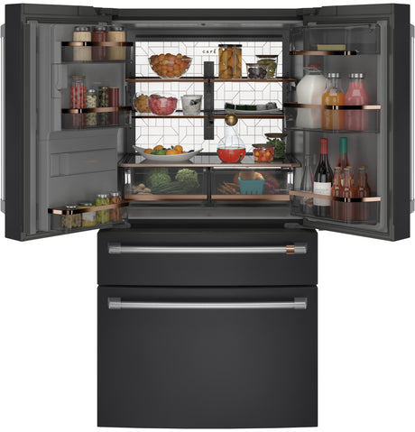 Café™ ENERGY STAR® 22.3 Cu. Ft. Smart Counter-Depth 4-Door French-Door Refrigerator