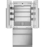 Monogram 36" Panel-Ready Integrated French-Door Refrigerator