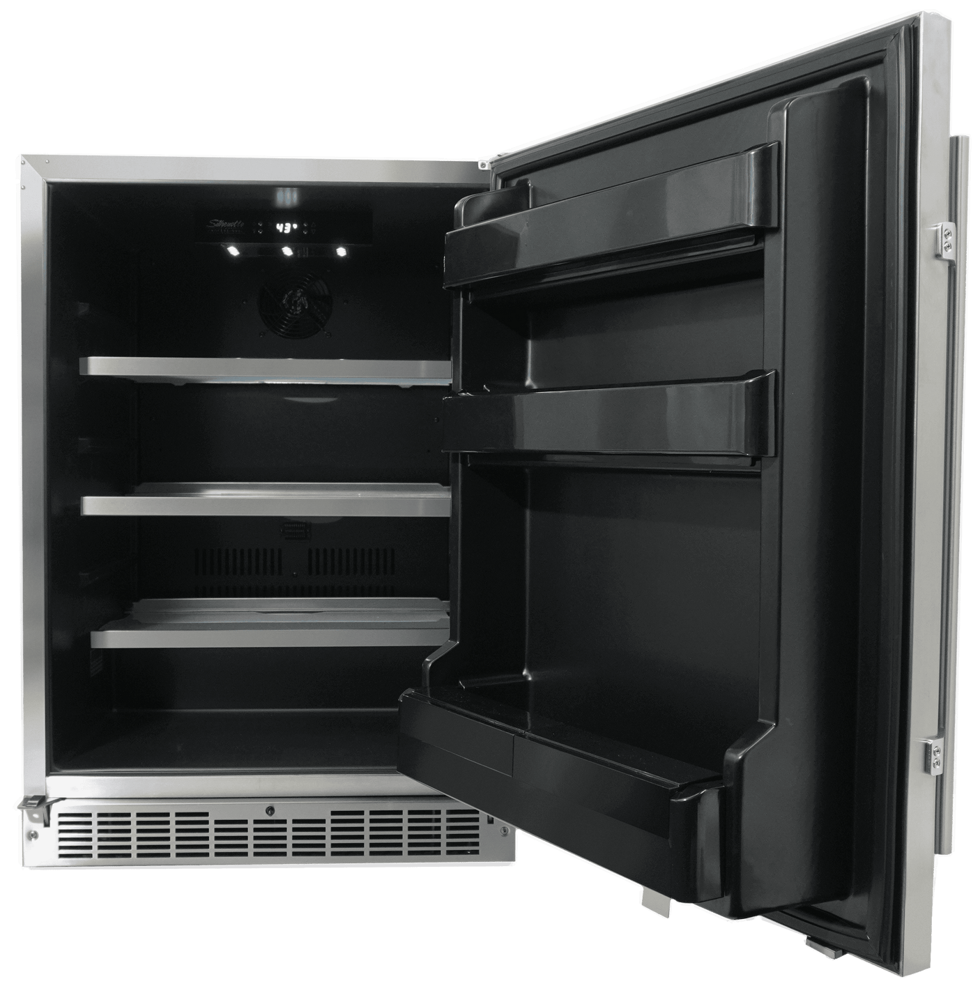 Silhouette 5.5 Cu. Ft. Built-in Outdoor All Fridge In Stainless Steel