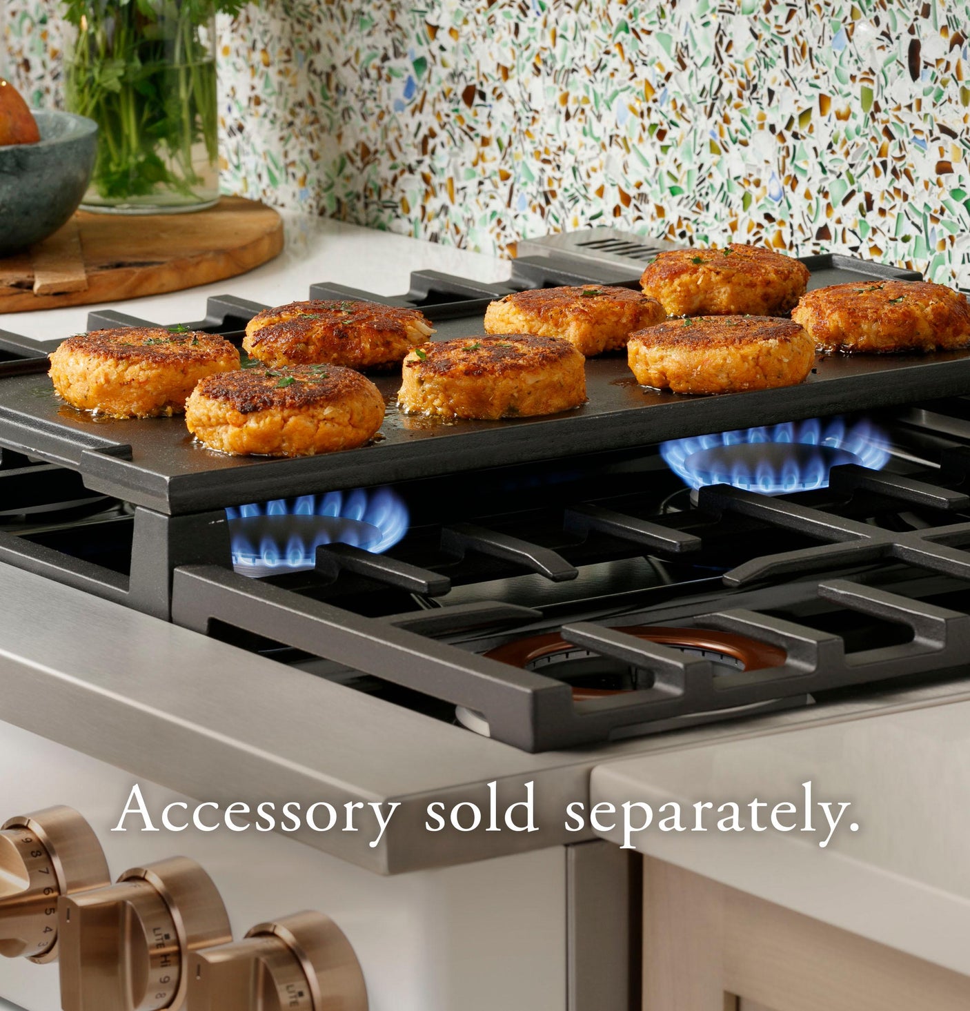 Café™ 36" Smart All-Gas Commercial-Style Range with 6 Burners (Natural Gas)