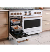 Café™ 48" Smart Dual-Fuel Commercial-Style Range with 6 Burners and Griddle (Natural Gas)