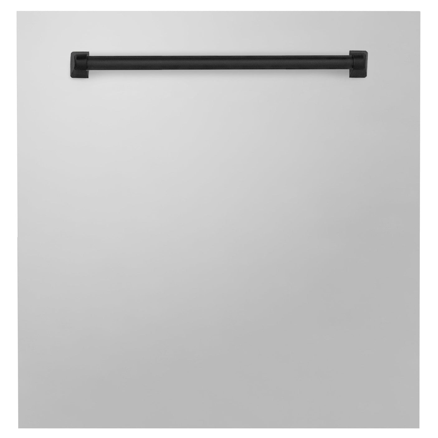 ZLINE 24" Autograph Edition Monument Dishwasher Panel in Stainless Steel (DPMTZ-304-24) [Color: Matte Black]