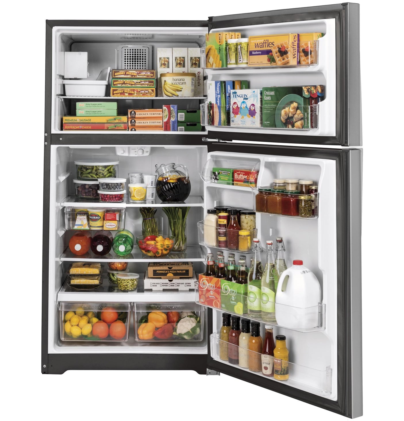 GE® ENERGY STAR® 19.2 Cu. Ft. Top-Freezer Refrigerator