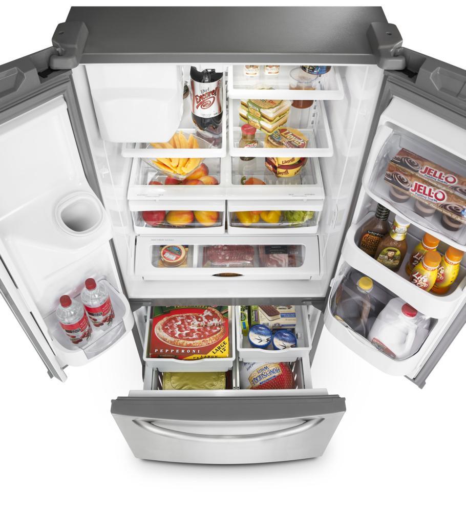 French Door Refrigerator with Beverage Chiller Compartment