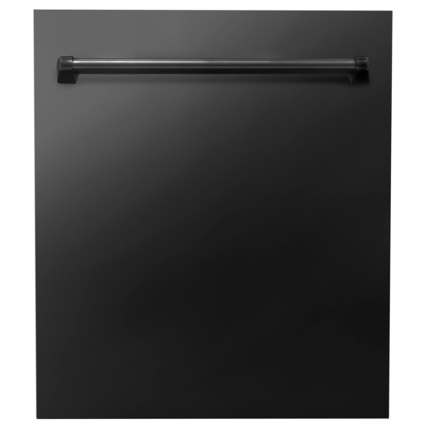 ZLINE 24 in. Top Control Dishwasher with Stainless Steel Tub and Traditional Style Handle, 52dBa (DW-24) [Color: Black Stainless Steel]