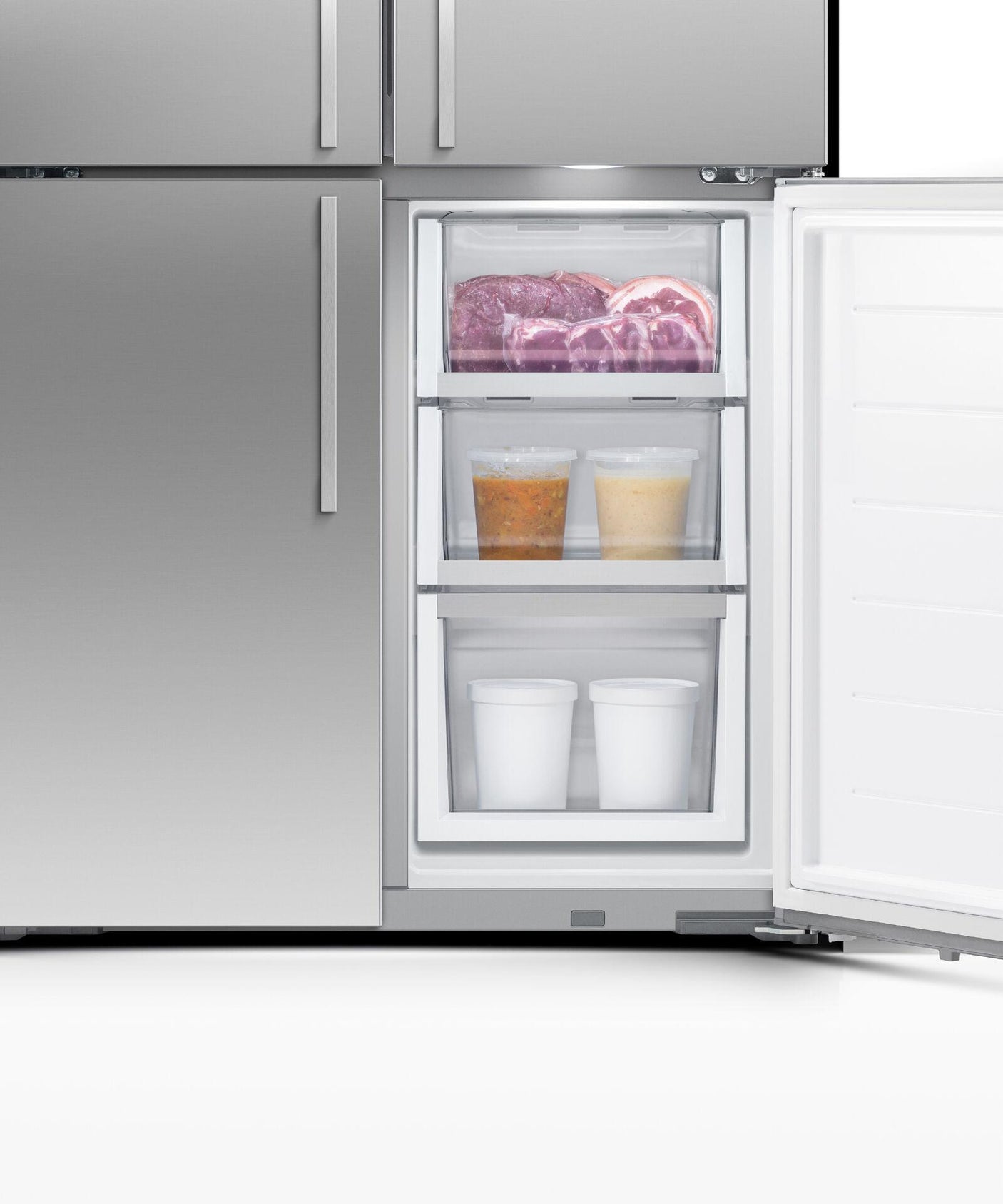 18.9 cu ft Series 7 Quad Door Refrigerator Freezer