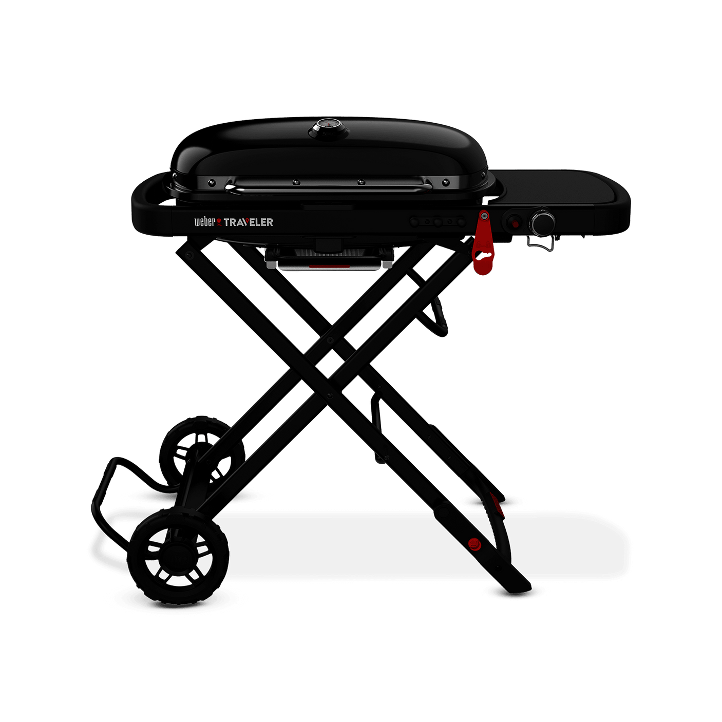 Weber Traveler® Portable Gas Grill Stealth Edition - Black