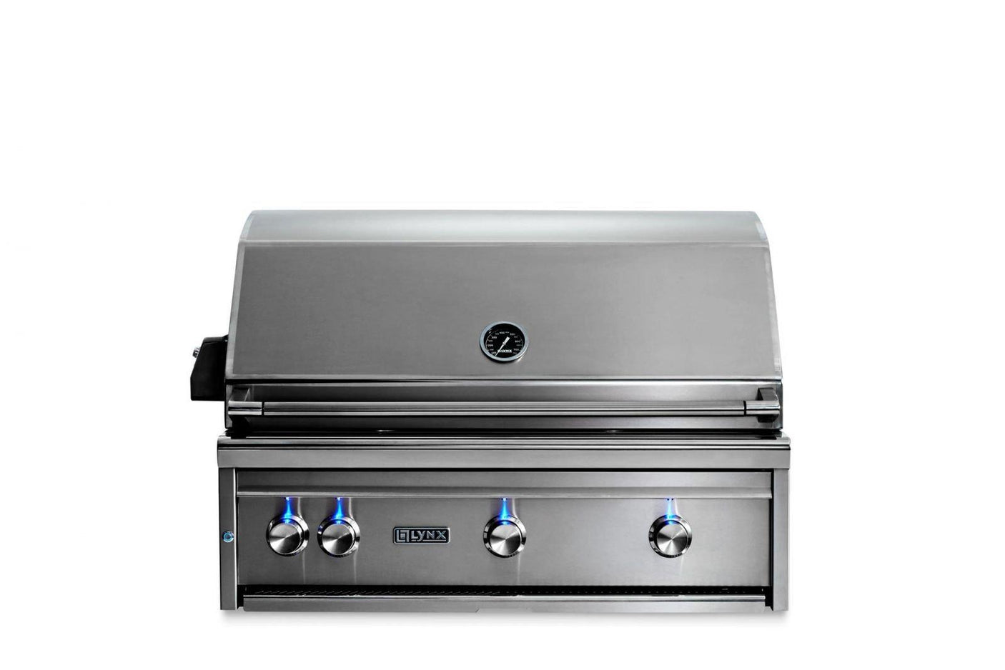 36" Built-In Grill w/ Rotisserie - Glacier