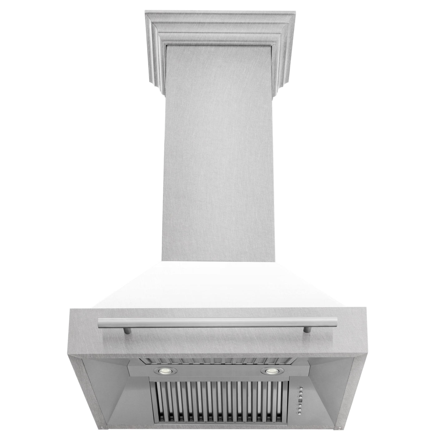 ZLINE 30 in. DuraSnow Stainless Steel Range Hood with Color Shell Options (8654SNX-30) [Color: Black Matte]