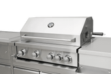 Thor Kitchen Outdoor Kitchen BBQ Grill Cabinet In Stainless Steel - Model Mk03ss304