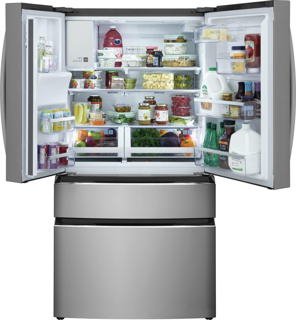 Frigidaire Gallery 22 Cu. Ft. Counter-Depth 4-Door French Door Refrigerator