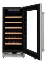 Thor Kitchen 15-inch Single Zone Wine Cooler, 33 Wine Bottle Capacity - Model Twc1501