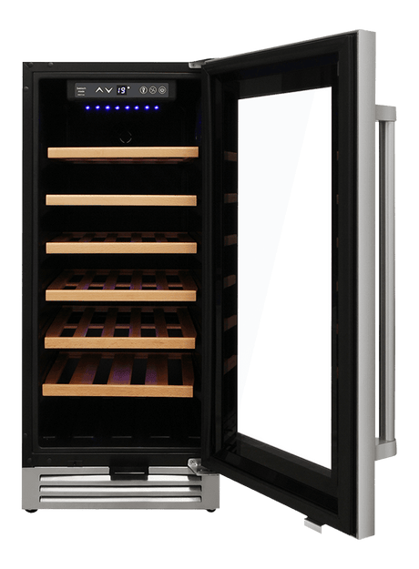 Thor Kitchen 15-inch Single Zone Wine Cooler, 33 Wine Bottle Capacity - Model Twc1501