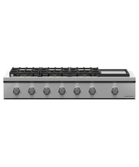 48" Series 9 6 Burner with Griddle Gas Rangetop