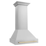 ZLINE 30 in. Autograph Edition Stainless Steel Range Hood with Stainless Steel Shell and Handle (8654STZ-30) [Color: Gold]