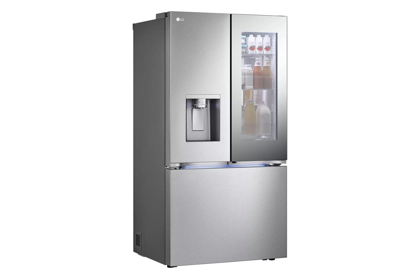 31 cu. ft. Smart Standard-Depth MAX™ French Door Refrigerator with Four Types of Ice and Mirror InstaView®