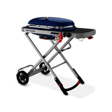 Weber Traveler® Portable Gas Grill - Deep Ocean Blue