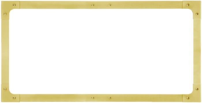 Noblesse Brass Frame for 36" Oven Door