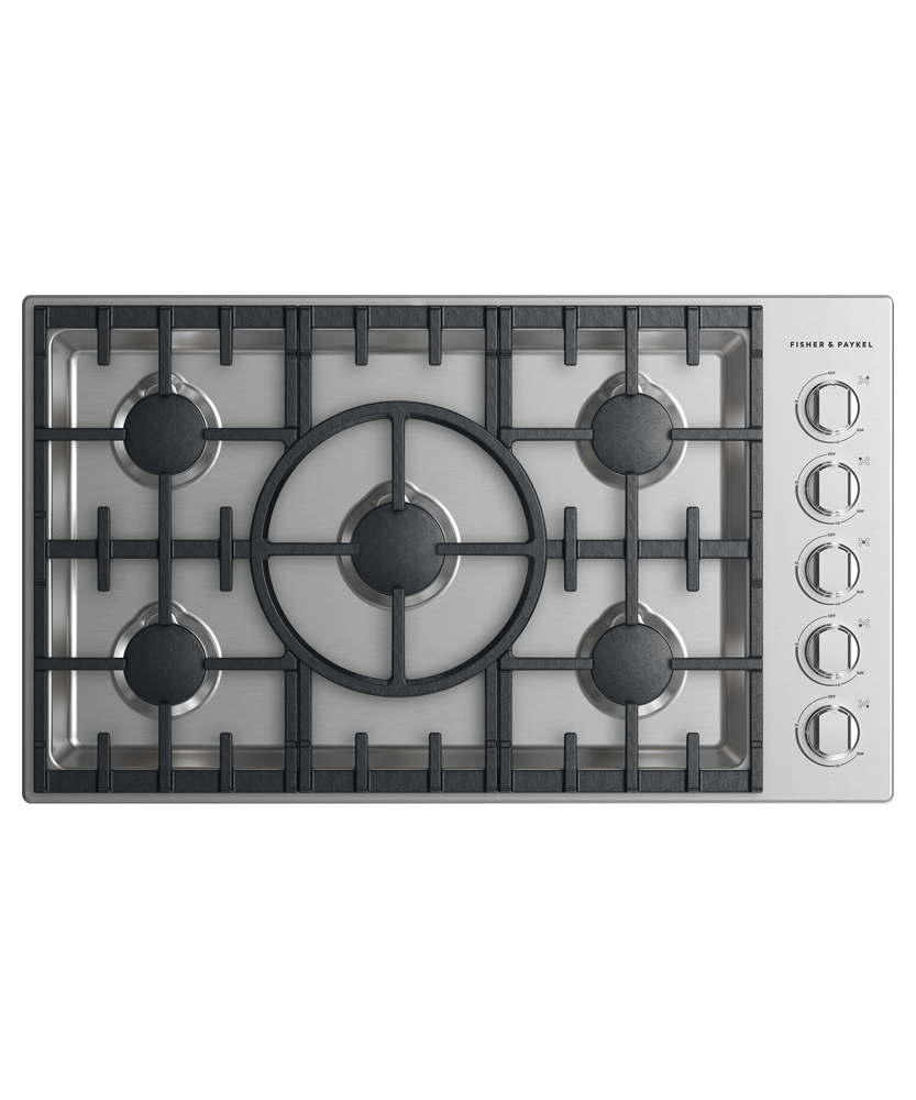 36" Series 7 5 Burner Gas Cooktop