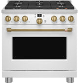 Café™ 36" Smart All-Gas Commercial-Style Range with 6 Burners (Natural Gas)