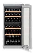 Built-in multi-temperature wine fridge