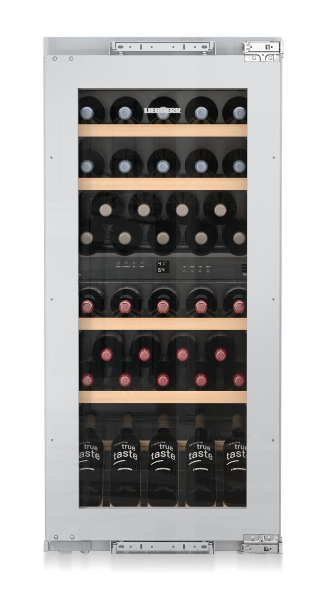 Built-in multi-temperature wine fridge