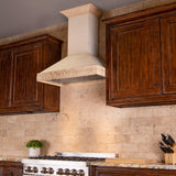 ZLINE 30" Ducted Unfinished Wooden Wall Mount Range Hood (KBUFC) [Size: 36 Inch]