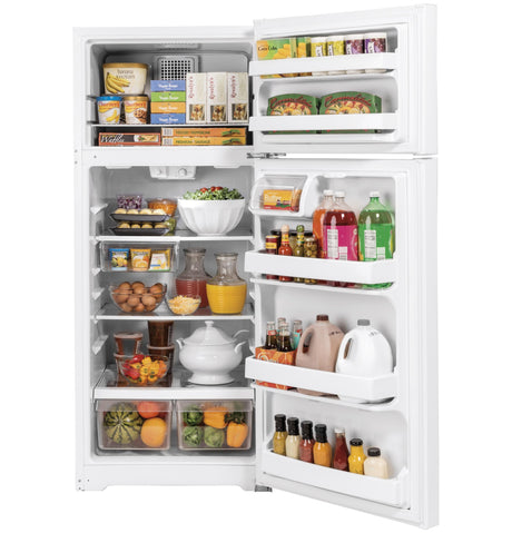 GE® ENERGY STAR® 17.5 Cu. Ft. Top-Freezer Refrigerator