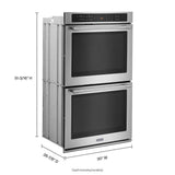 30-Inch Wide Double Wall Oven With True Convection - 10.0 Cu. Ft.