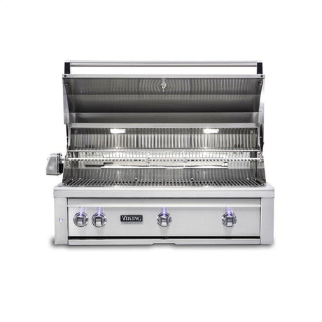 36"W. Built-in Grill with ProSear Burner and Rotisserie, Propane Gas