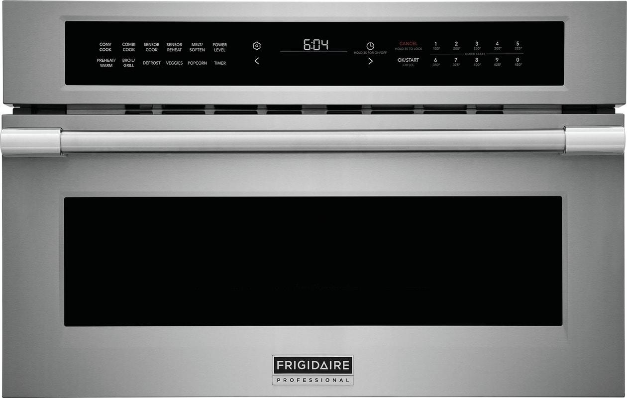 Frigidaire Professional 30" Built-In Convection Microwave Oven with Drop-Down Door