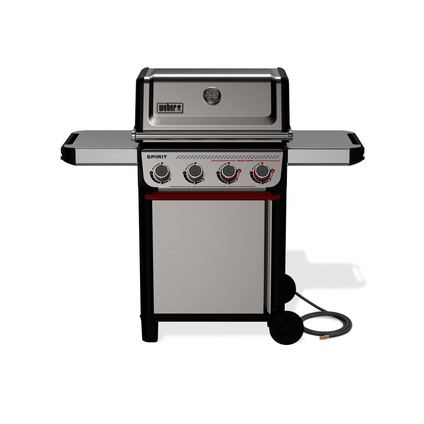 Spirit® S-425 Gas Grill (Natural Gas) - Stainless Steel