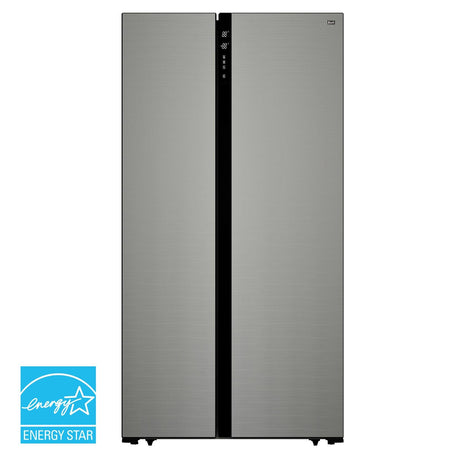 Avanti 15.6 cu. ft. Side-by-Side Apartment Size Refrigerator - Stainless Steel / 15.6 cu. ft.