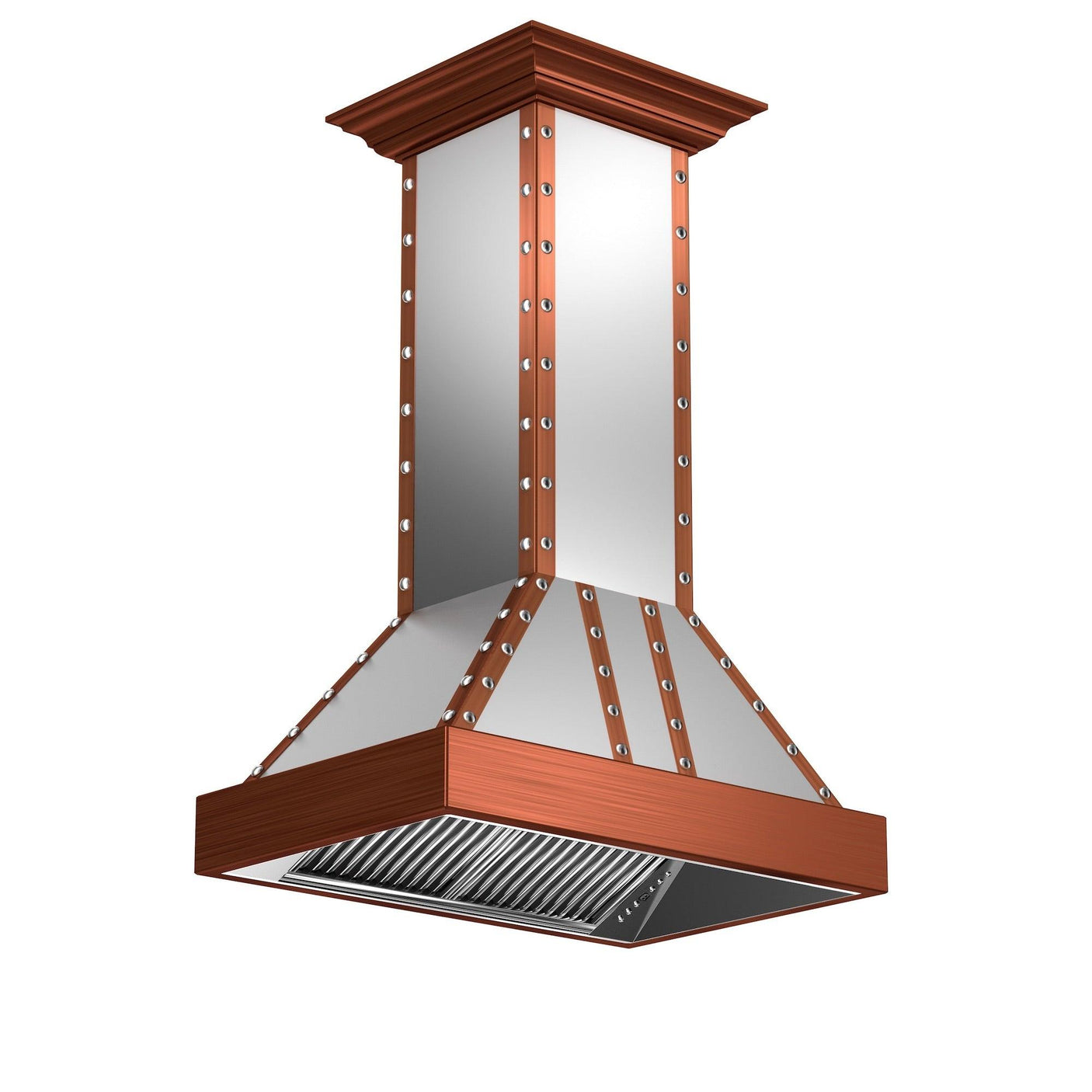 ZLINE Designer Series Copper Island Range Hood (655i-SCCCS)