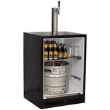 24-In Built-In Dispenser For Beer, Wine And Draft Beverages with Door Style - Stainless Steel