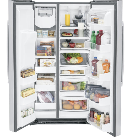 GE Profile™ ENERGY STAR® 25.3 Cu. Ft. Side-by-Side Refrigerator