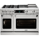 48" Range w/ 8 Open Burners @ 25K BTUS / hr