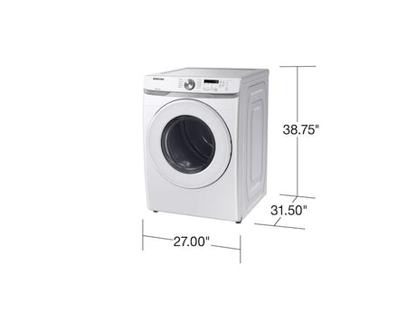 7.5 cu. ft. Gas Dryer with Sensor Dry in White