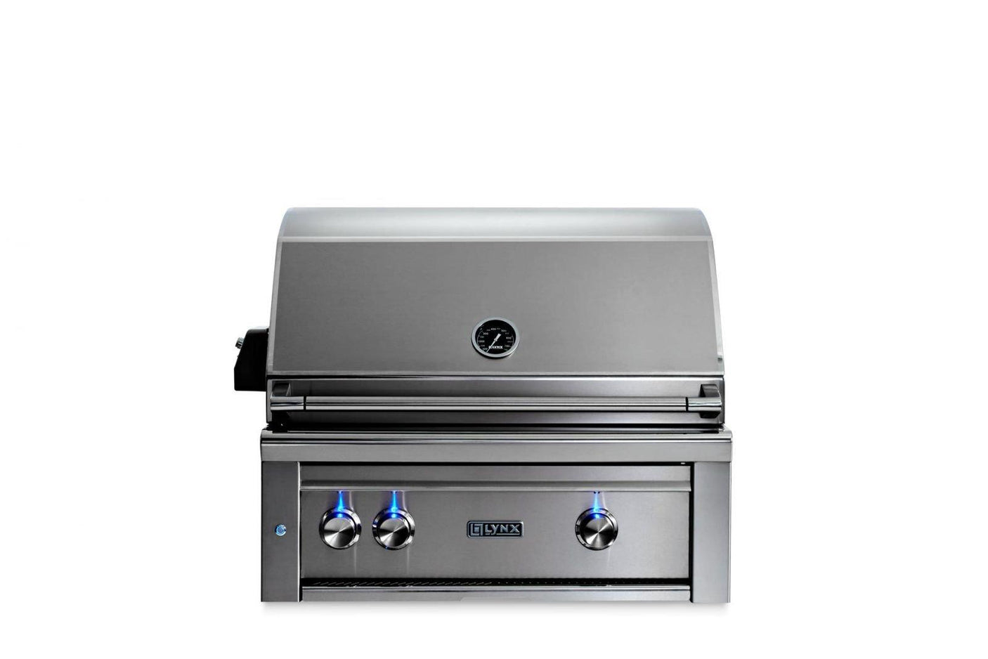 30" Built-In Grill w/ Rotisserie - Glacier