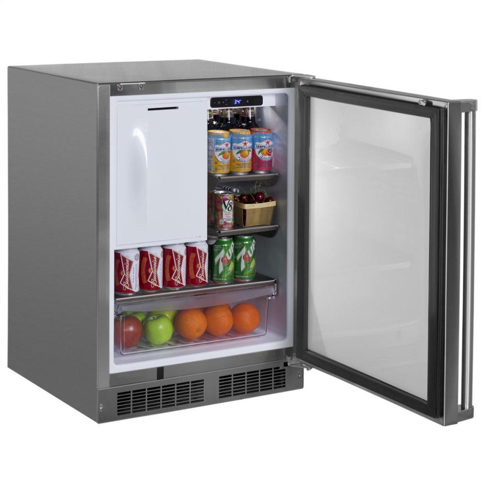 24" Outdoor Refrigerator Freezer  Marvel Premium Refrigeration - Model Number - Outdoor Ice Maker Kit